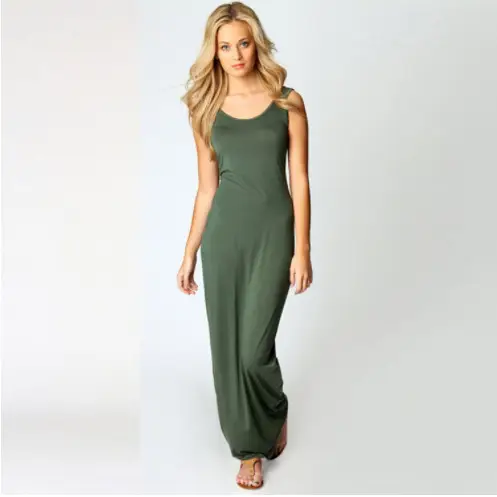Women's Slim Fit Pink Long Sleeve Vest Dress - Image 6