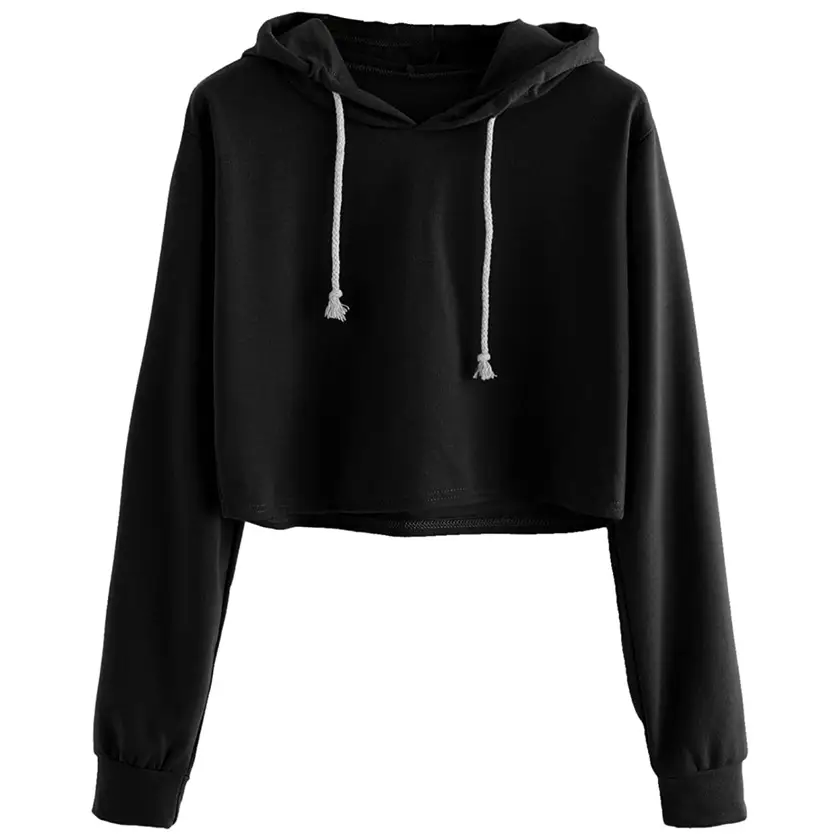 Light Blue Hooded Pullover Women's Hoodie 2023
