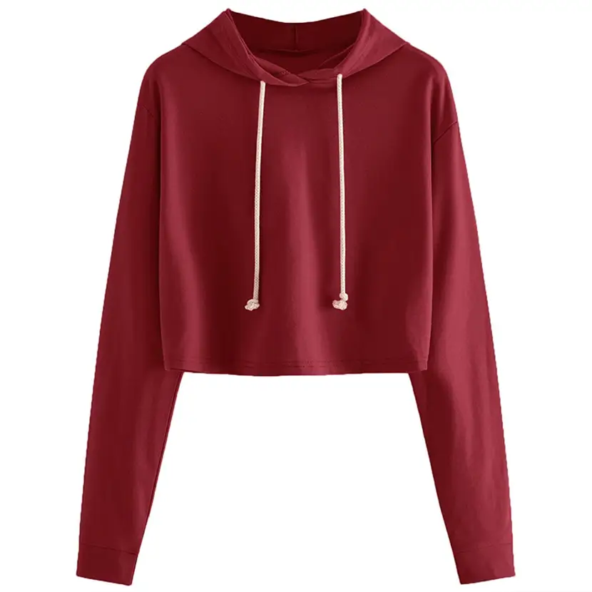 Light Blue Hooded Pullover Women's Hoodie 2023