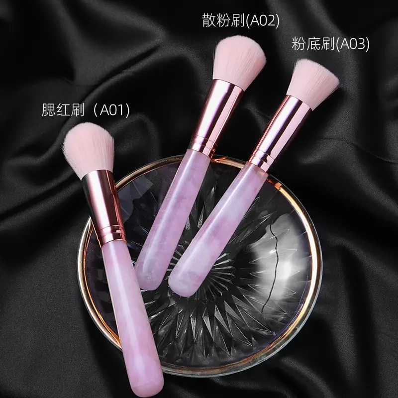 Natural Crystal Makeup Brush Set for Cross-Border Beauty — feature 7