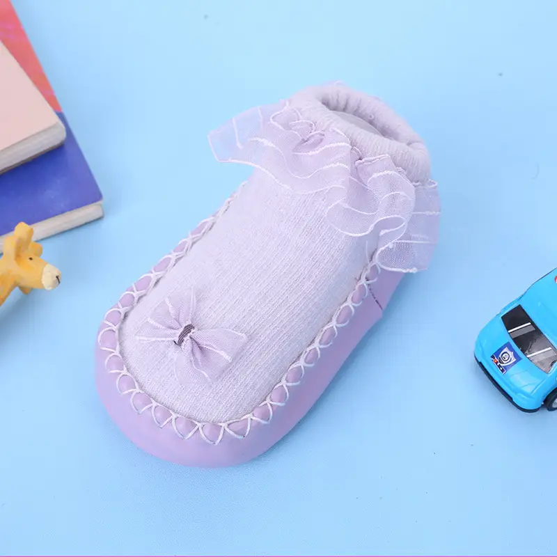 Pink Lace Baby Socks for Girls 2024 Spring - Image 3