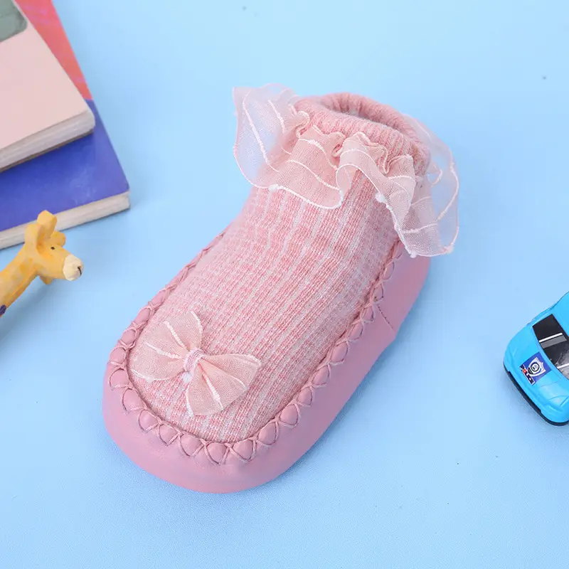 Pink Lace Baby Socks for Girls 2024 Spring - Image 5