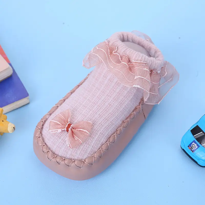 Pink Lace Baby Socks for Girls 2024 Spring - Image 6