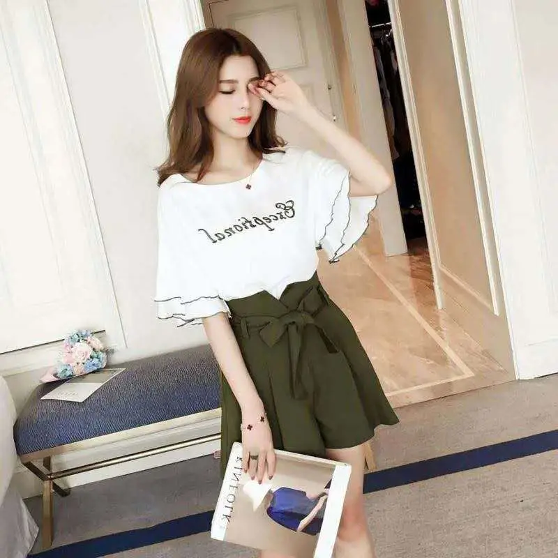 2021 Summer Western Style 2-Piece Suit Female — feature 20