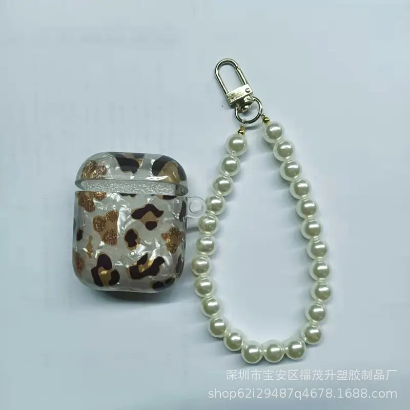 Leopard Green Marble Airpods 3 Protective Case