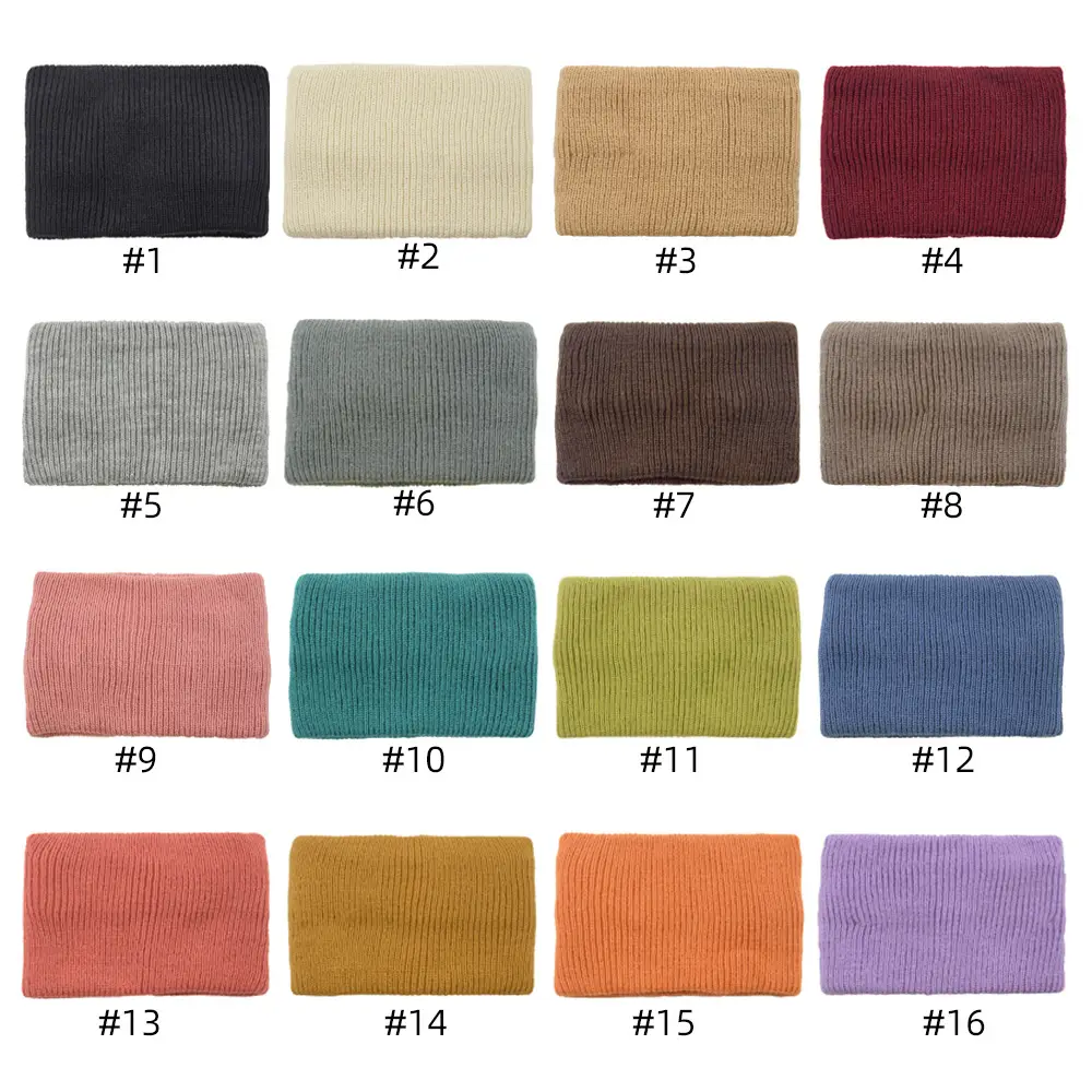 Double Layer Wool Hairband Grey - Image 16