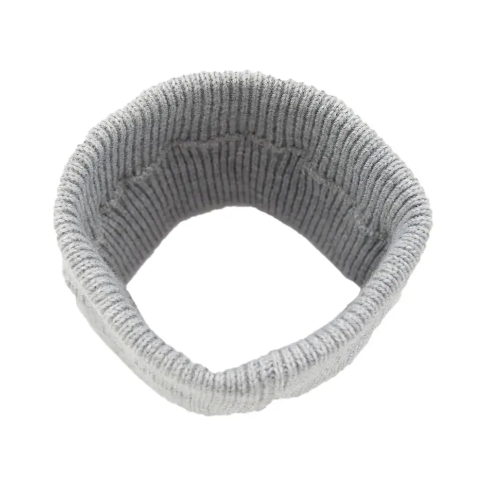 Double Layer Wool Hairband Grey - Image 19