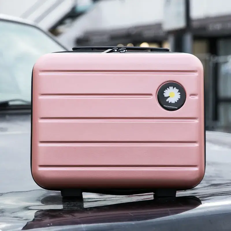 16 Inch Women's Zipper Cosmetic Case Suitcase - Image 5