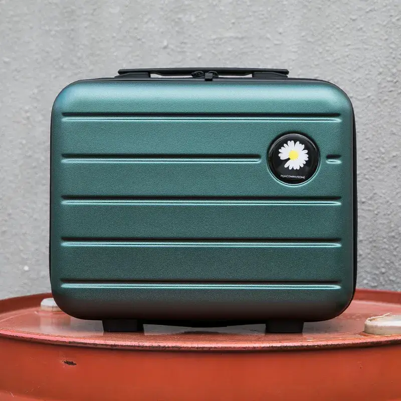 16 Inch Women's Zipper Cosmetic Case Suitcase - Image 7
