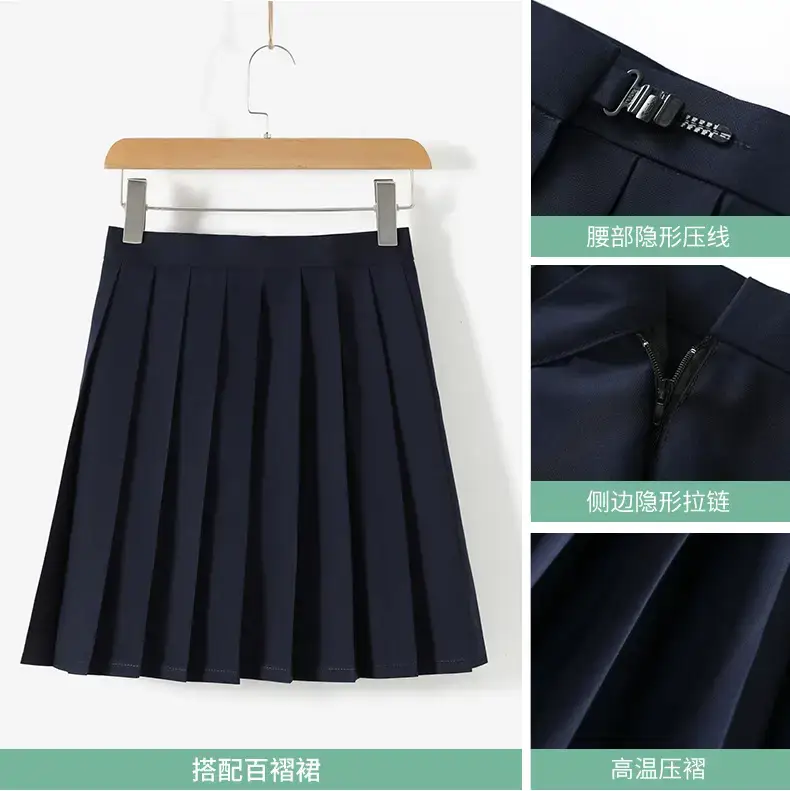 JK Uniform Sailor Suit All-Navy Kansai Collar Set — feature 7