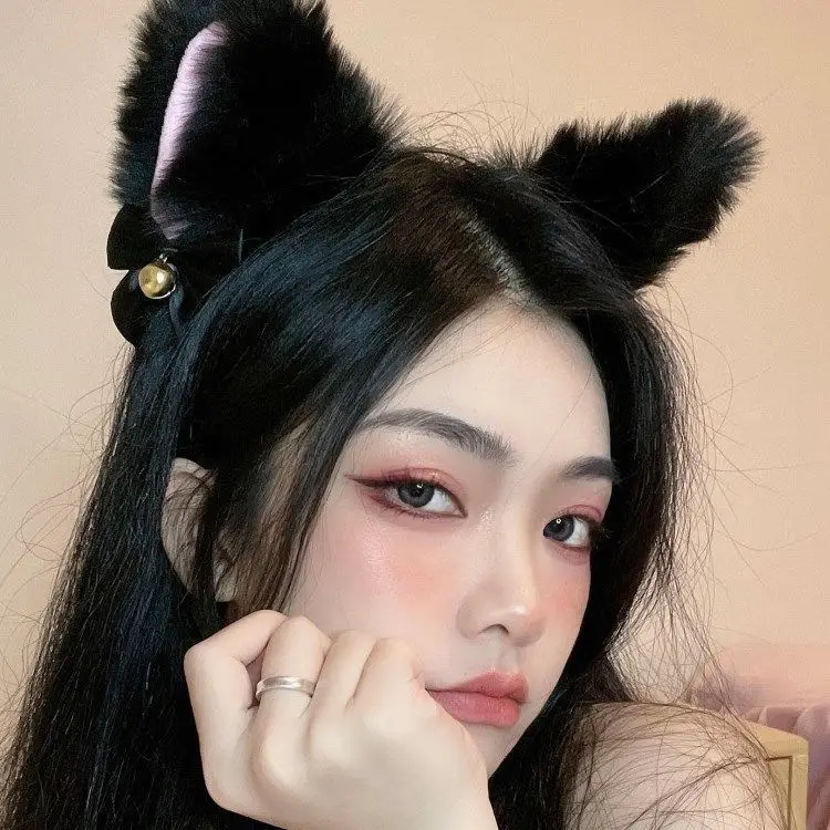 Cat Ear Bell Plush Hairband 2023 New Style - Image 27