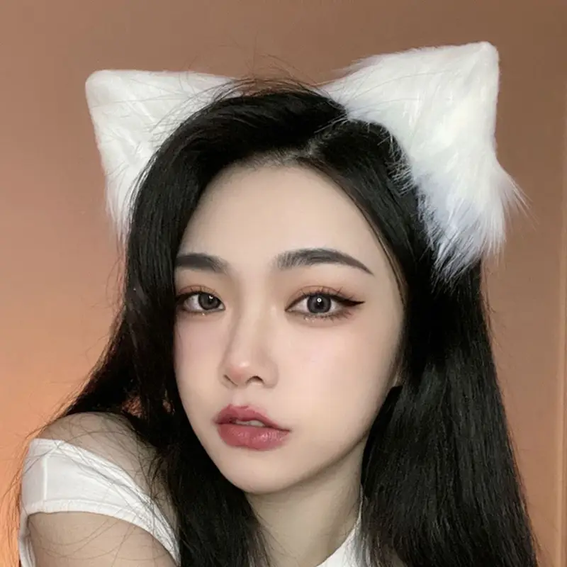 Cat Ear Bell Plush Hairband 2023 New Style - Image 15