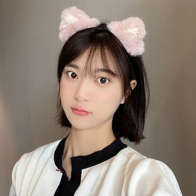Cat Ear Bell Plush Hairband 2023 New Style - Image 17