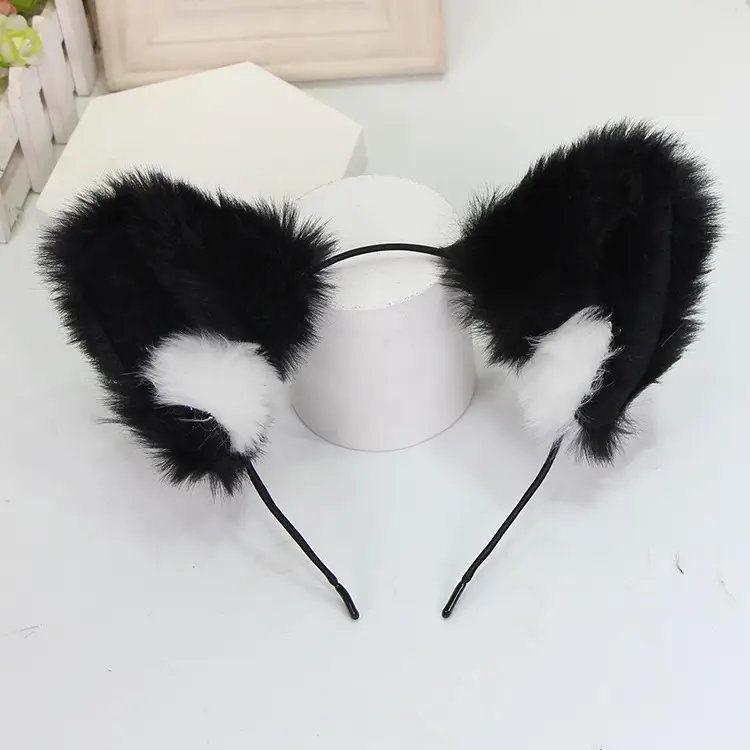 Cat Ear Bell Plush Hairband 2023 New Style - Image 3