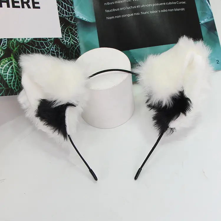 Cat Ear Bell Plush Hairband 2023 New Style - Image 4