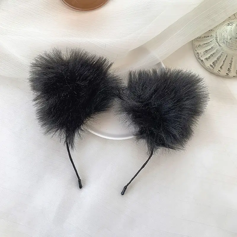 Cat Ear Bell Plush Hairband 2023 New Style - Image 5