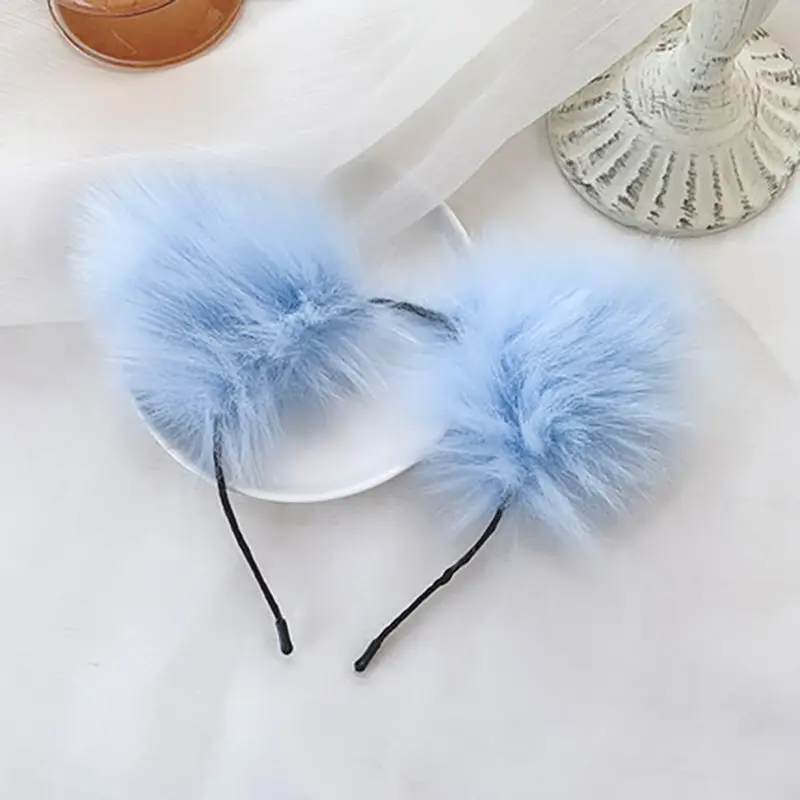 Cat Ear Bell Plush Hairband 2023 New Style - Image 8