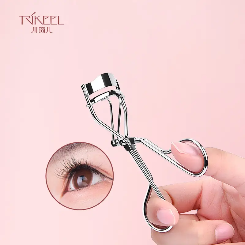 Stainless Steel Eyelash Curler for Women