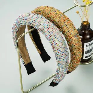 Elegant Crystal Pressure Head Buckle Hair Band for Women — feature 11