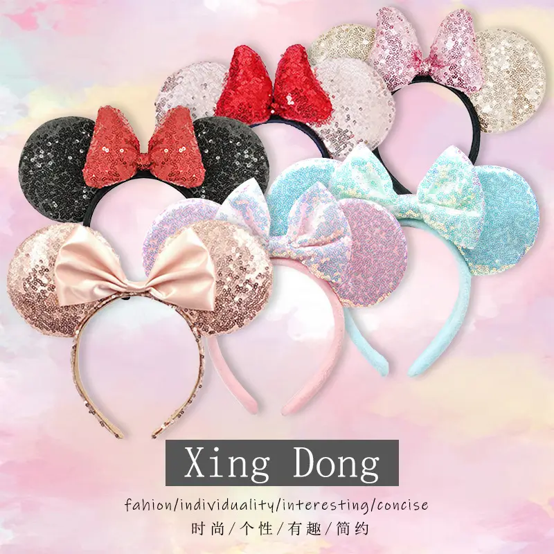 Paradise Princess Bow Headband Pink Yellow — feature 2