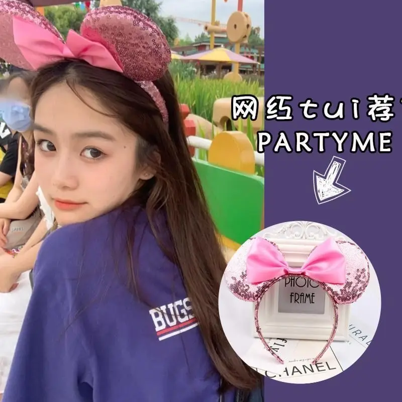 Paradise Princess Bow Headband Pink Yellow — feature 8