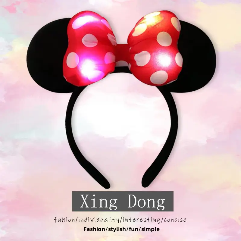 Paradise Princess Bow Headband Pink Yellow - Image 42