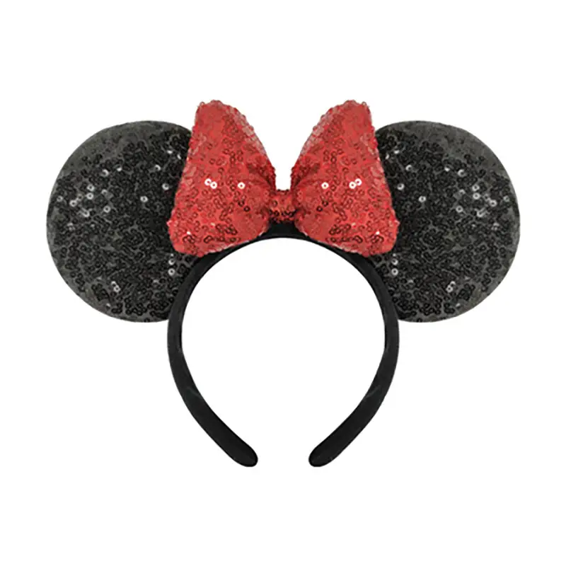 Paradise Princess Bow Headband Pink Yellow - Image 5