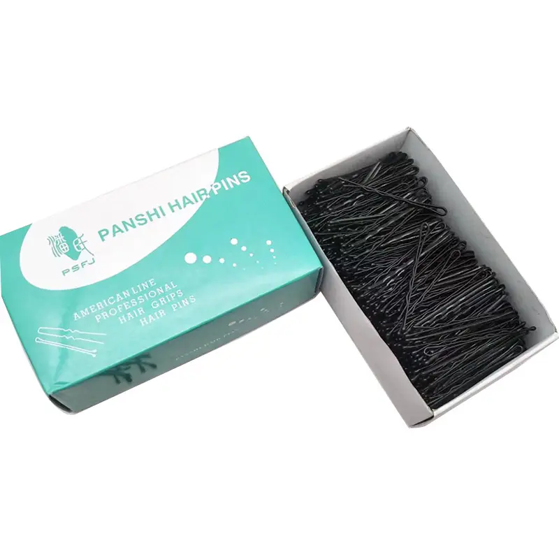 Black Hair Pins for Straightening & Styling - Image 8