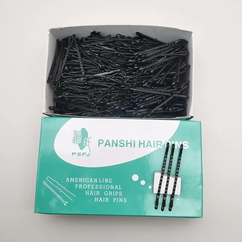 Black Hair Pins for Straightening & Styling - Image 3