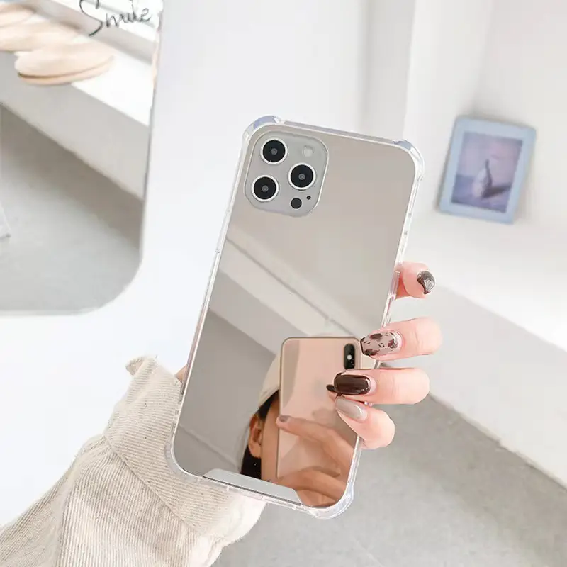Apple iPhone 16 Pro Max Mirror Case Anti-Fall 15E