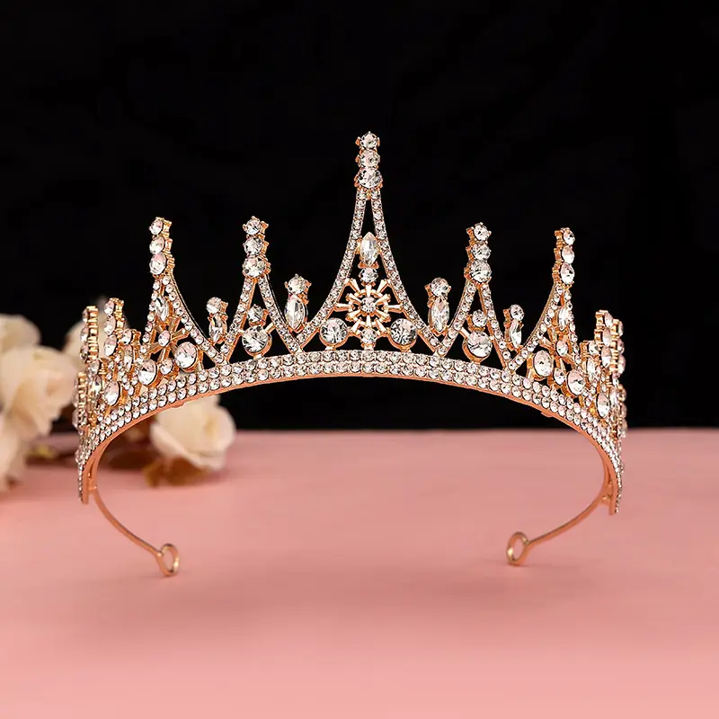 Crystal Crown Headband for Girls Birthday Princess Dress - Image 46