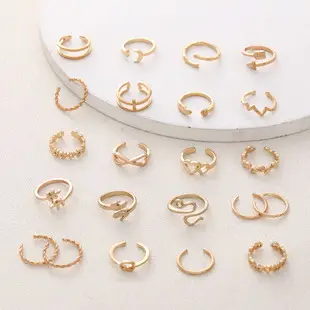 Gold Diamond Heartbeat ECG Wave Adjustable Ring — feature 4