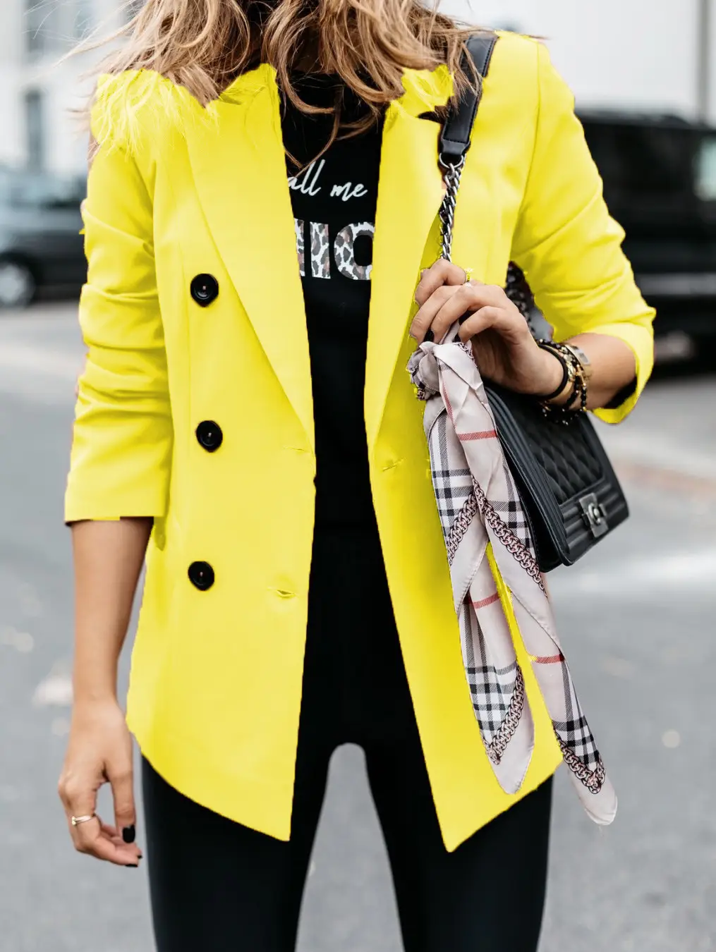 Women's Pink Long Sleeve Button Suit Small Outwear - Image 3