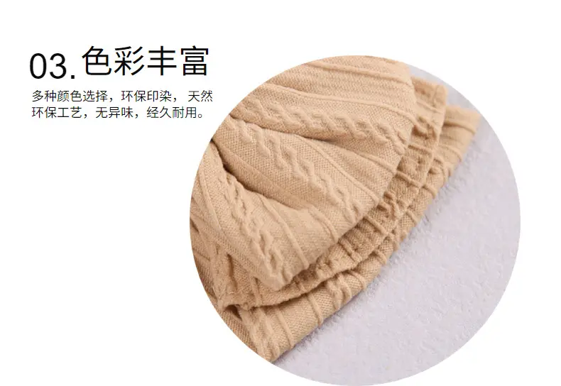 Beige Jacquard Nylon Double Bow Baby Headband — feature 8