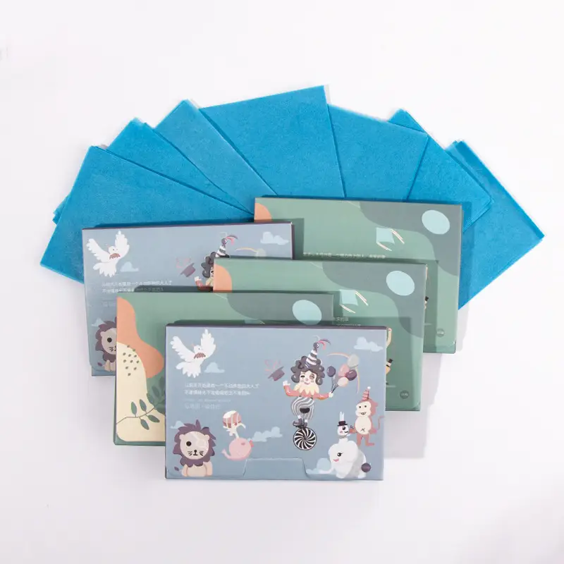 Sweat Absorbing Linen Paper for Women 100 Pcs - Image 10