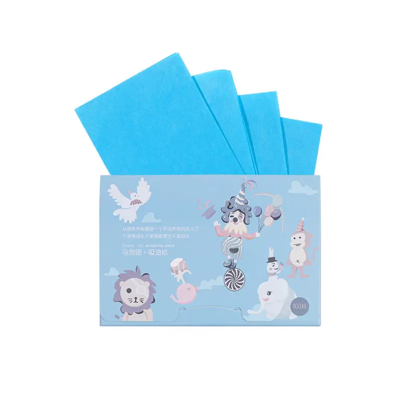 Sweat Absorbing Linen Paper for Women 100 Pcs - Image 3