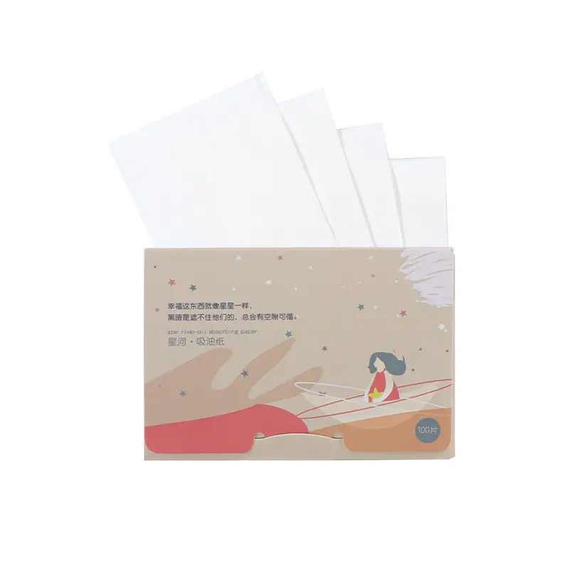 Sweat Absorbing Linen Paper for Women 100 Pcs - Image 7