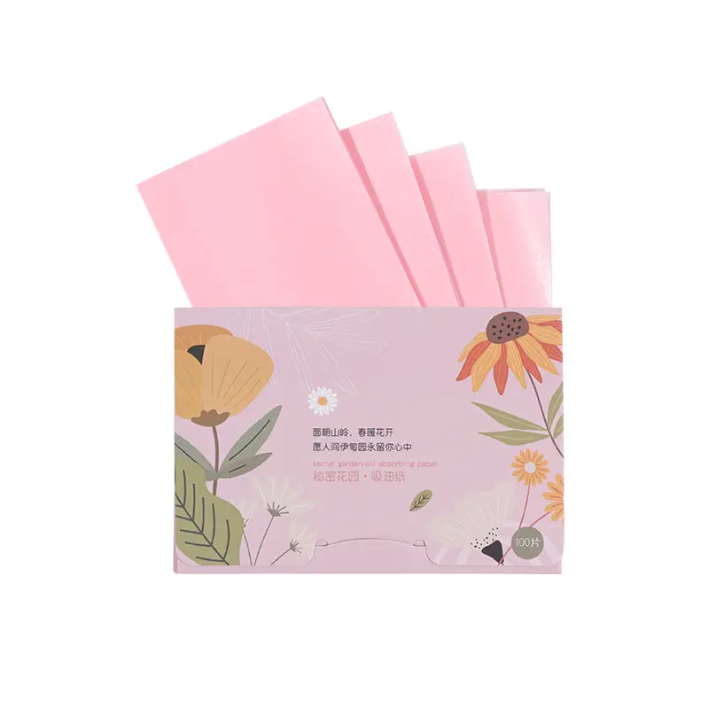 Sweat Absorbing Linen Paper for Women 100 Pcs - Image 8