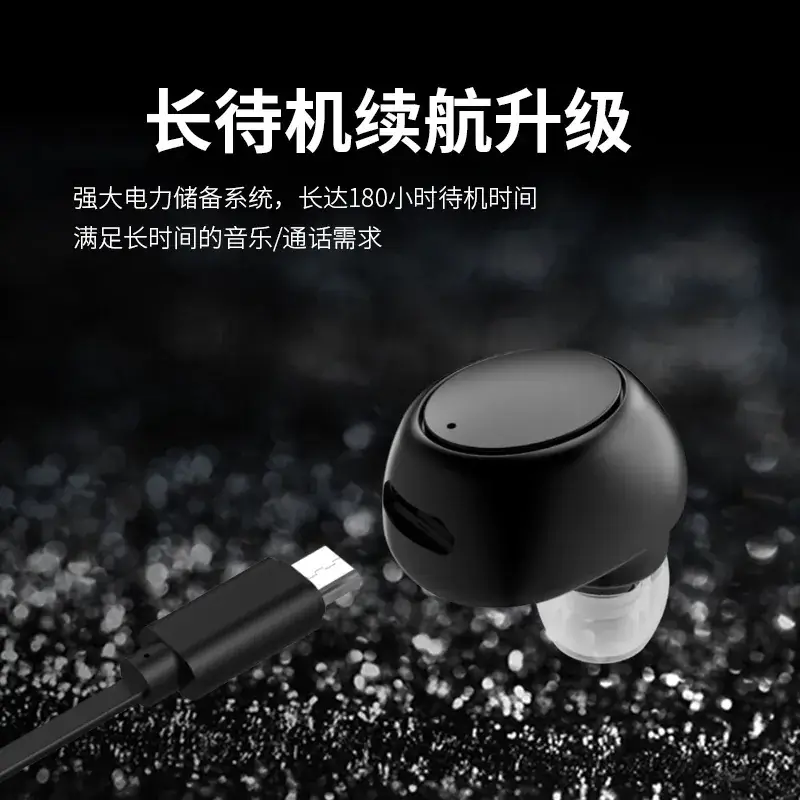 Hidden Mini Bluetooth Earbuds X6S Single Call Wireless Cross-Border - Image 8