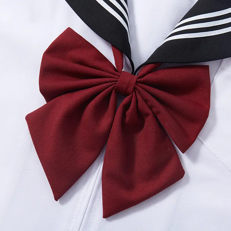 Black Pleated Sailor Skirt for School Use - Image 11