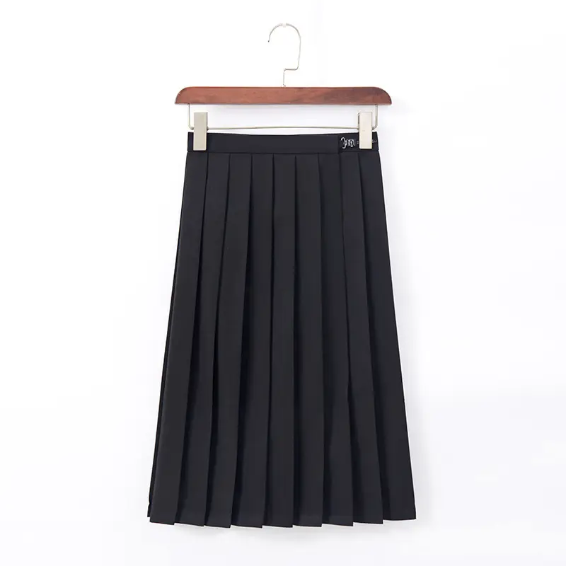 Black Pleated Sailor Skirt for School Use - Image 6