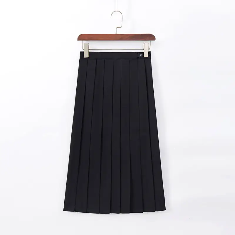 Black Pleated Sailor Skirt for School Use - Image 7