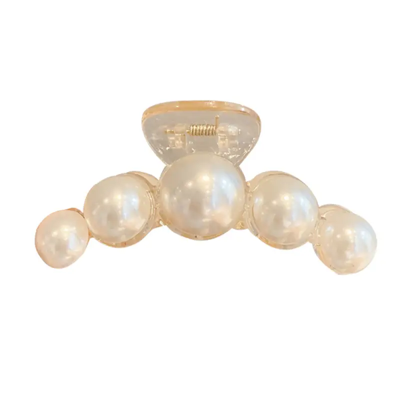 Pearl Hairpin Women's Back of Head Clip Summer Large - Image 18