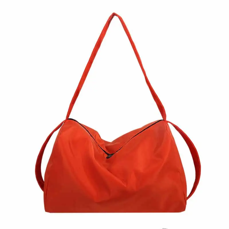 Orange Oxford Cloth Shoulder Bag 2021 New - Image 8