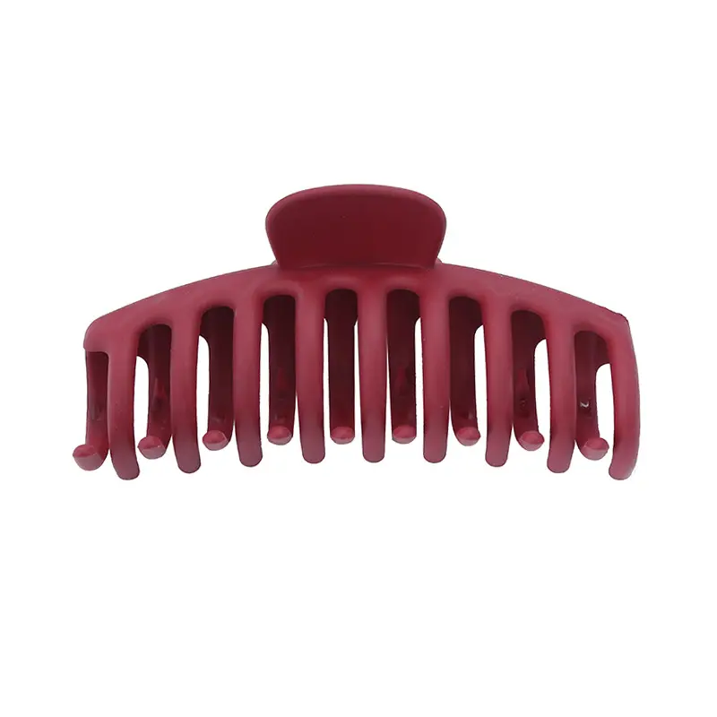 Matte Texture Hair Clips Large Exaggerated Keel Set of 4