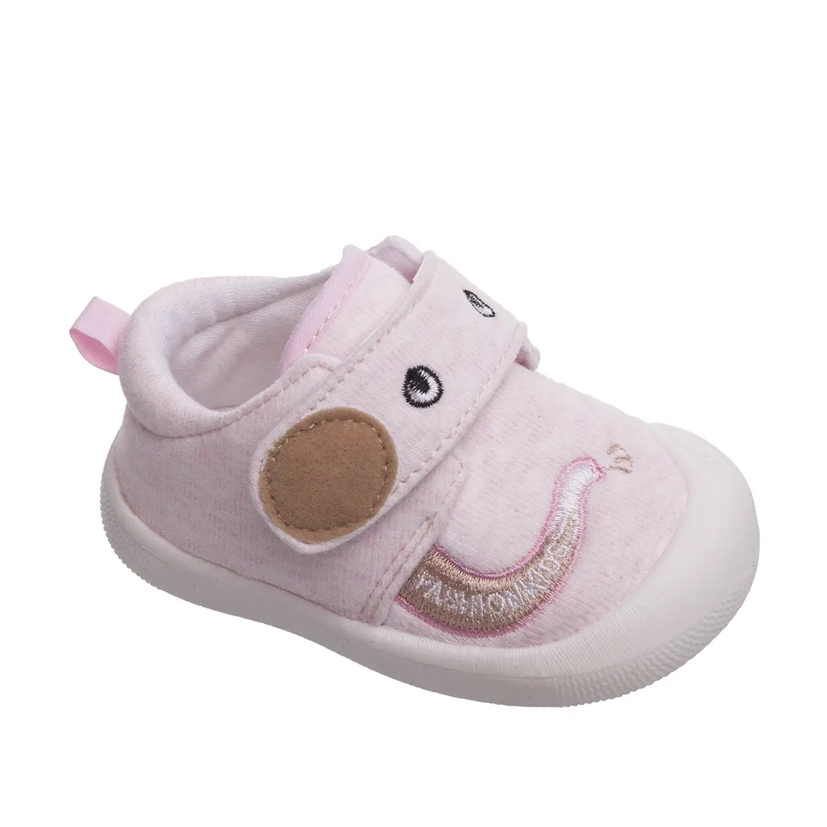 Pink Baby Shoes for Girls 0-1-2 Years Soft Soles Non-Slip