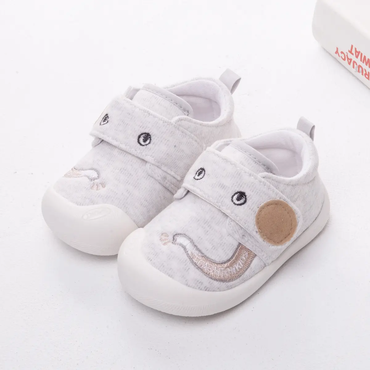 Pink Baby Shoes for Girls 0-1-2 Years Soft Soles Non-Slip