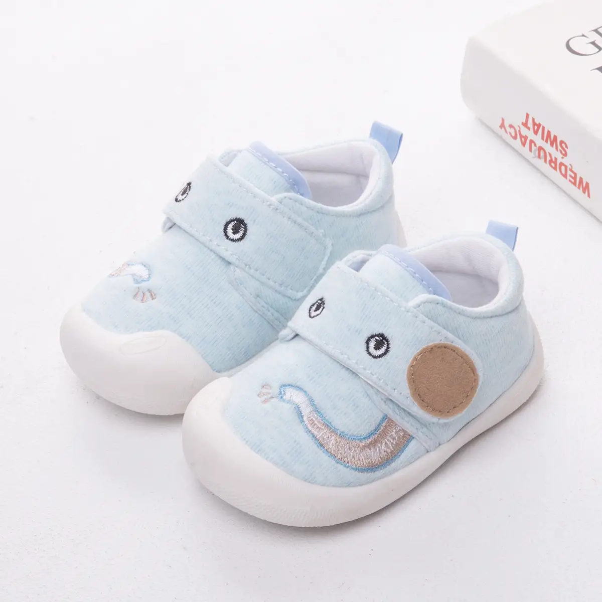 Pink Baby Shoes for Girls 0-1-2 Years Soft Soles Non-Slip