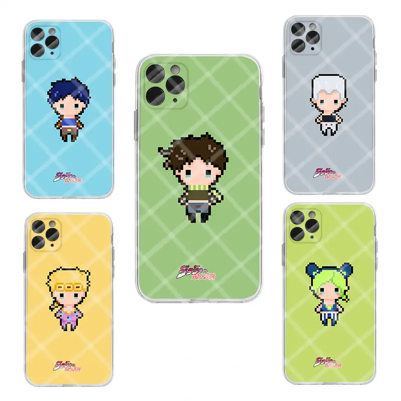 Jojo's Phone Case for iPhone 12 with Pixel Art Design - Image 17