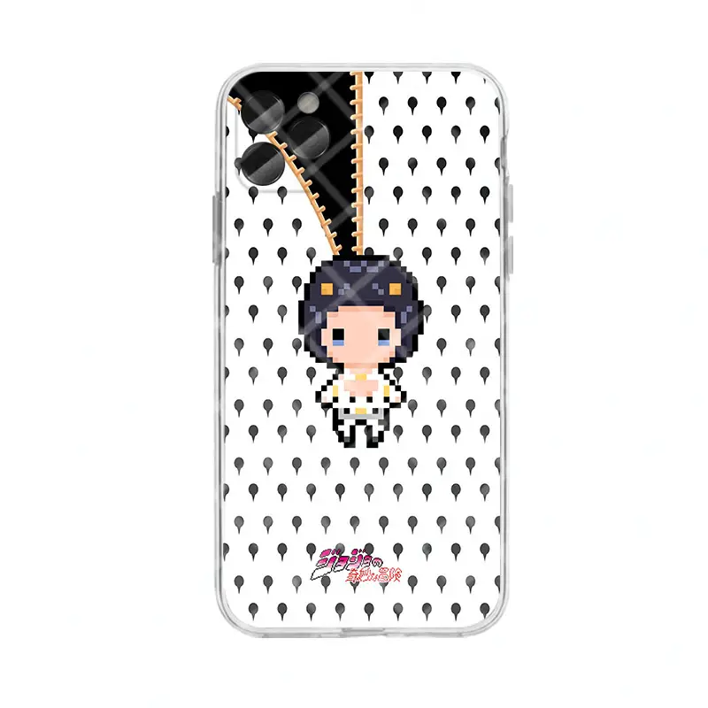 Jojo's Phone Case for iPhone 12 with Pixel Art Design - Image 20